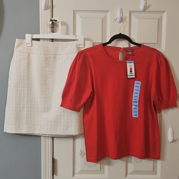 Top Vince Camuto Office Wear Luxury Business Casual Elegant Wear - Picture 12 of 13